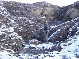 ISAF EOD team destroys Gulistan weapons cache