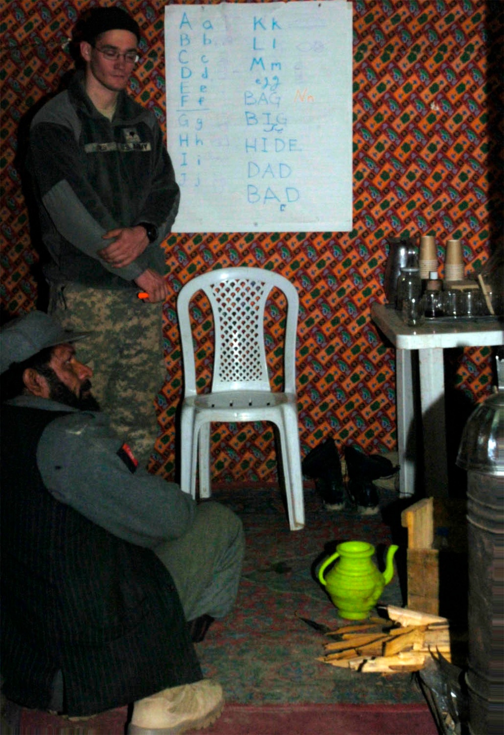 ANP, Coalition forces teach one another