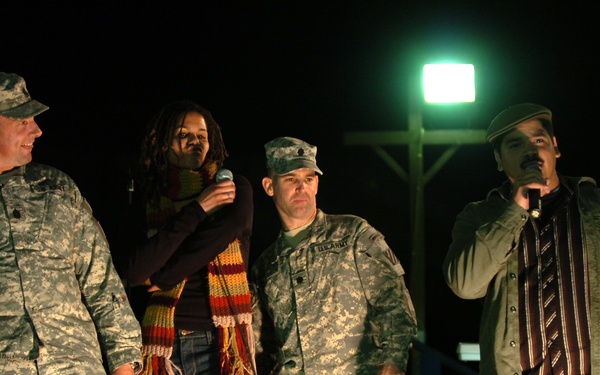 Insoul band brings R&amp;amp;B to the Camp Striker stage