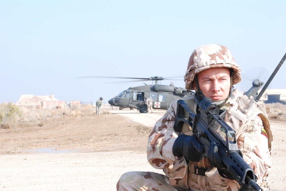 Lithuanian platoon impacts Wasit