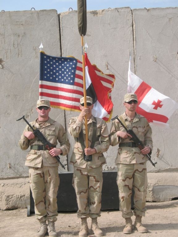 13th Georgian Battalion takes command of COP Cleary