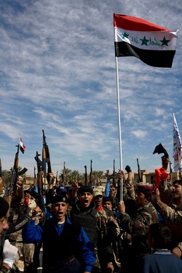 Marines of Regimental Combat Team 5 Transfers Authority