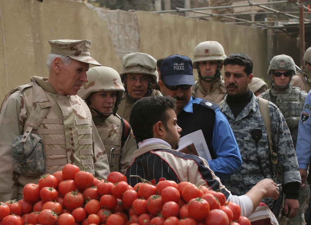 CentCom Commander visits Fallujah