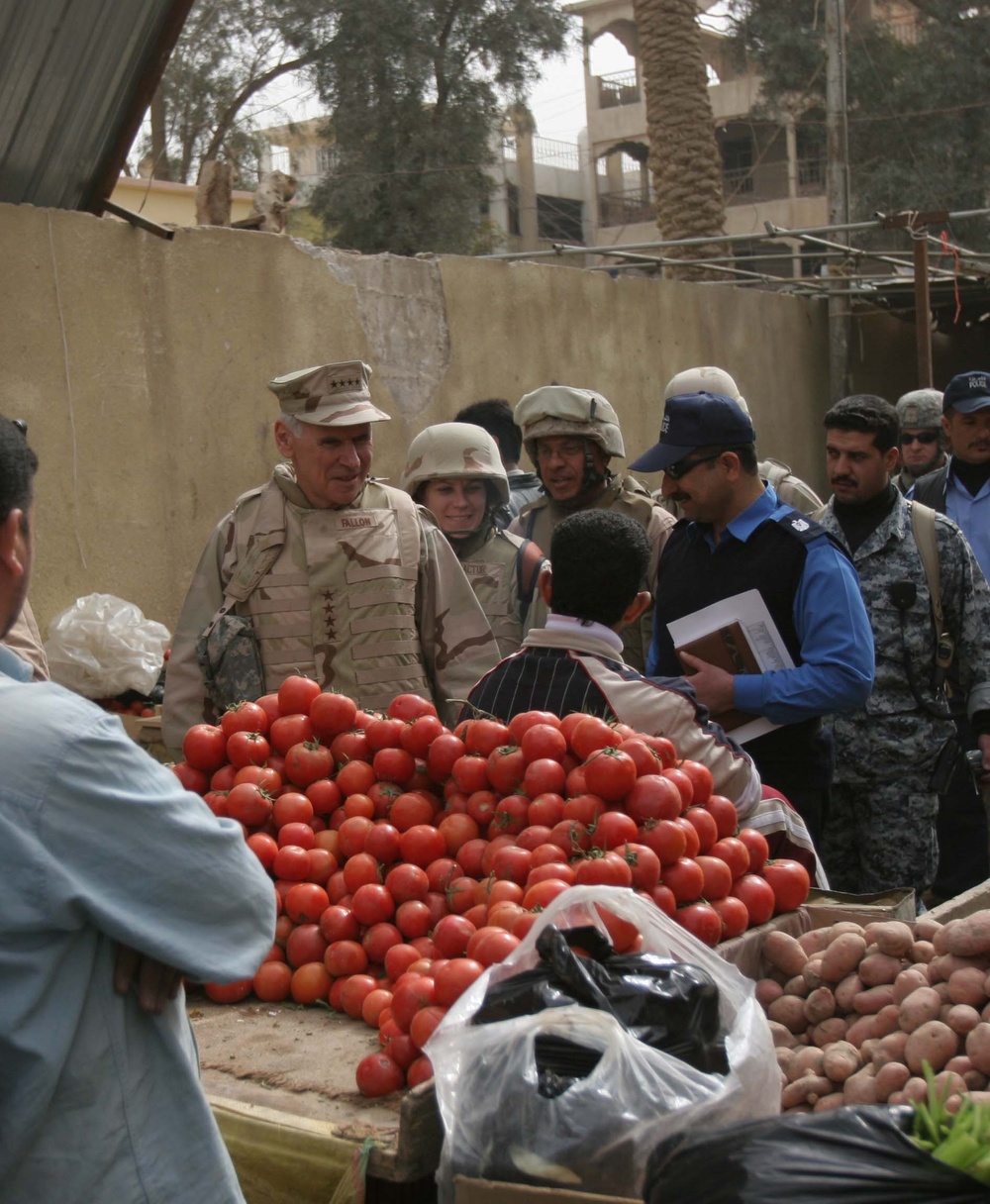 CentCom Commander visits Fallujah