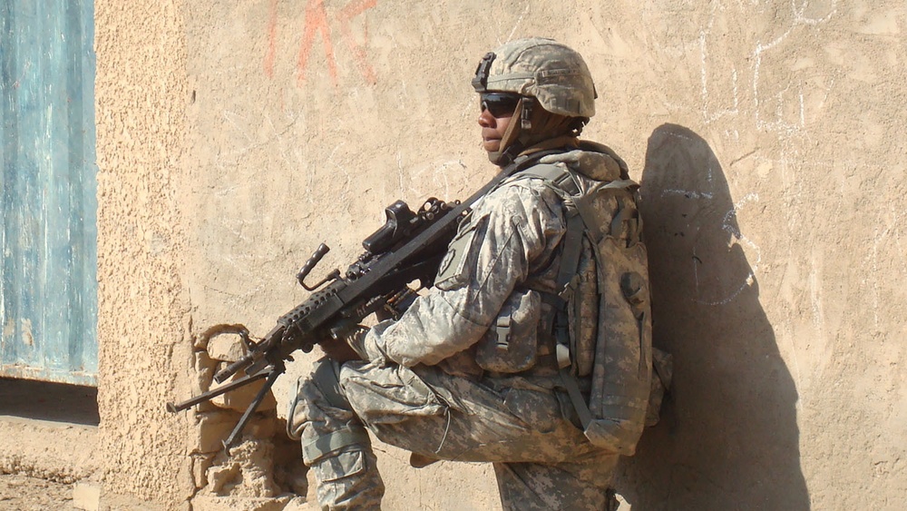 Stryker Soldier Serves Proudly in Iraq: Texas Soldier Makes Difference Helping Rid Iraq of Terrorism