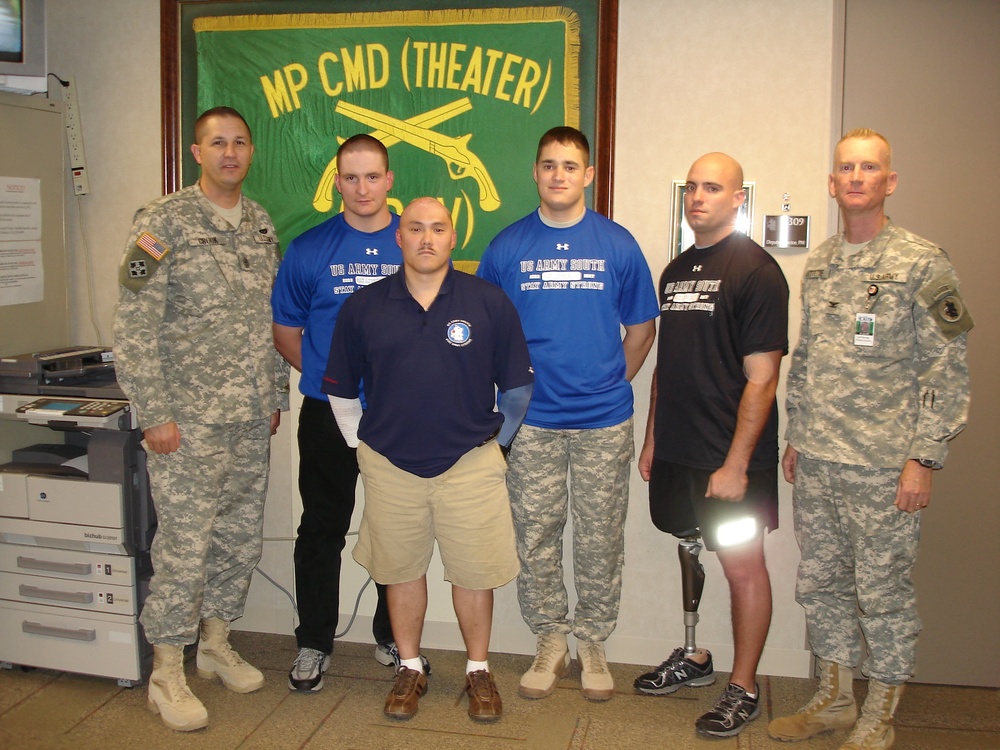 Wounded Warriors Contributing to US Army South