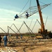 MoE reconstructs high-tension power line towers in Sayafiyah