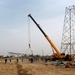 MoE reconstructs high-tension power line towers in Sayafiyah