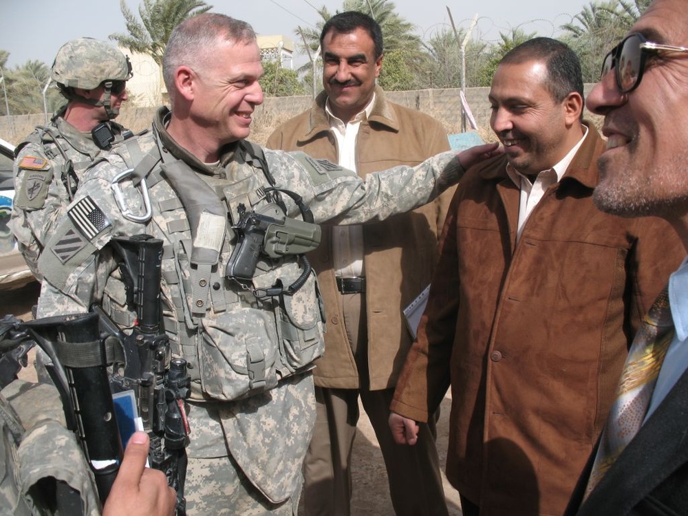 Director General of Water visits al Bawi and Tuwaitha