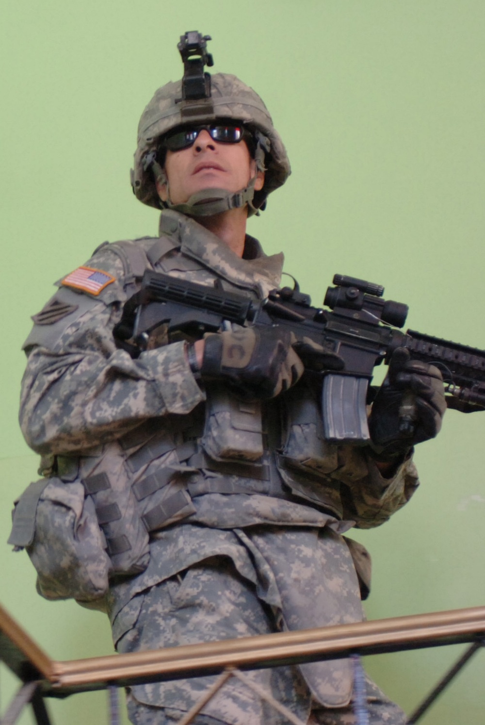Task Force Rogue Scouts patrol Mansour daily, stand ready to react to any situation