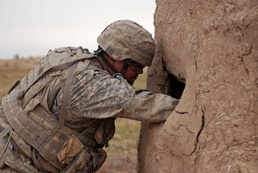 IA, CF Work Together to Clear Village Near Turki