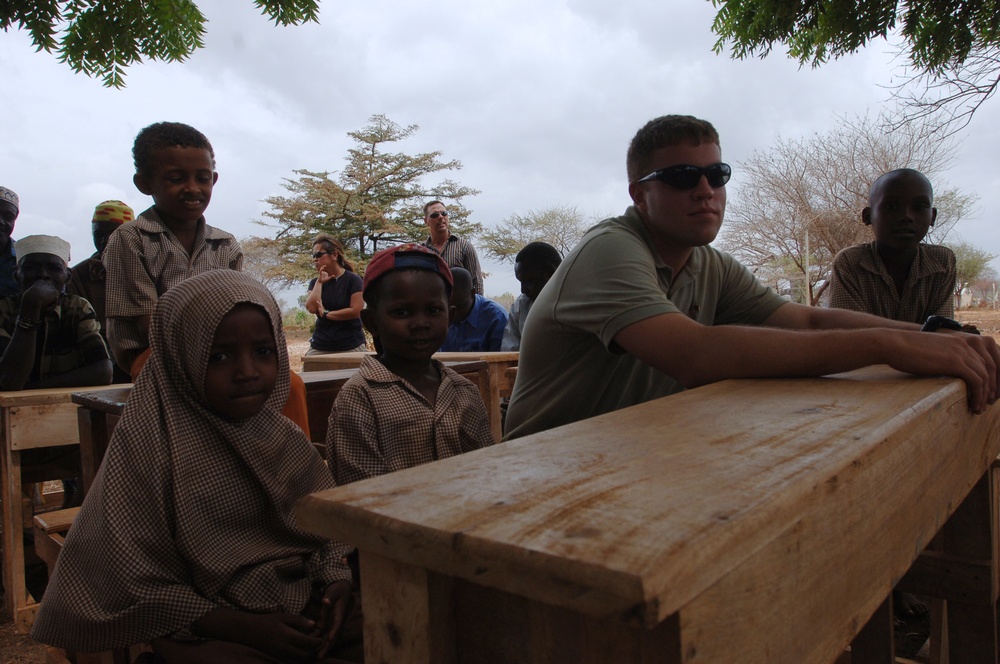 CJTF-HOA, Kenyans Dedicate Safe Educational Facilities