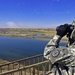 Forward Observers Paint Targets for Artillery Strike in Mosul