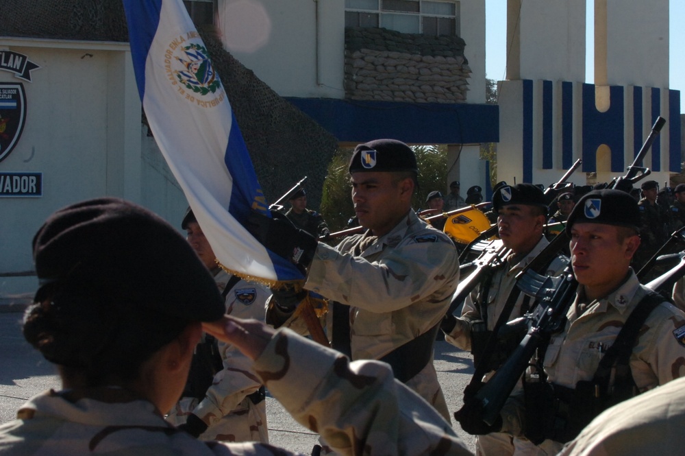 Ninth Rotation of Cuscatlan Battalion Completes Mission in Iraq