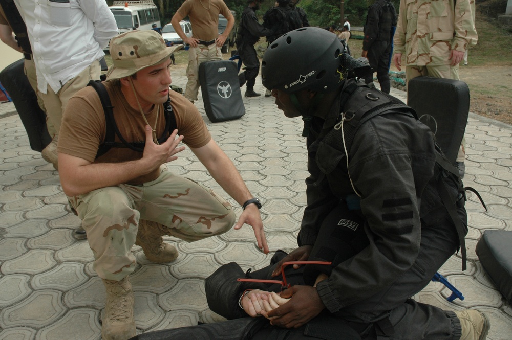 International Partners Train Cameroon Navy on Visit Board Search and Seizure Techniques