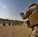Marines fire at Joe Foss Range in Iraq