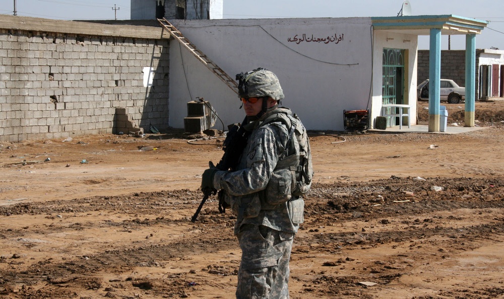 Wolfhounds on patrol