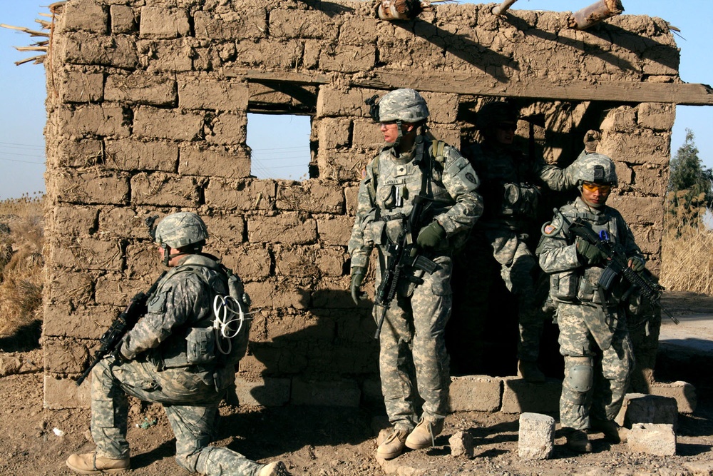 Wolfhounds on patrol