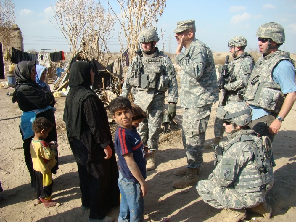 Displaced families return home