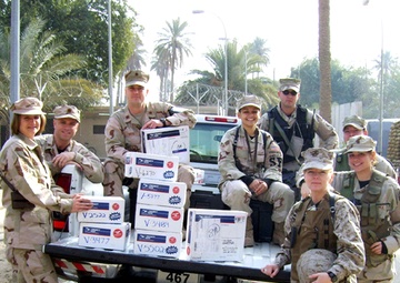 America Supports You: Command Makes Difference With Victory Boxes