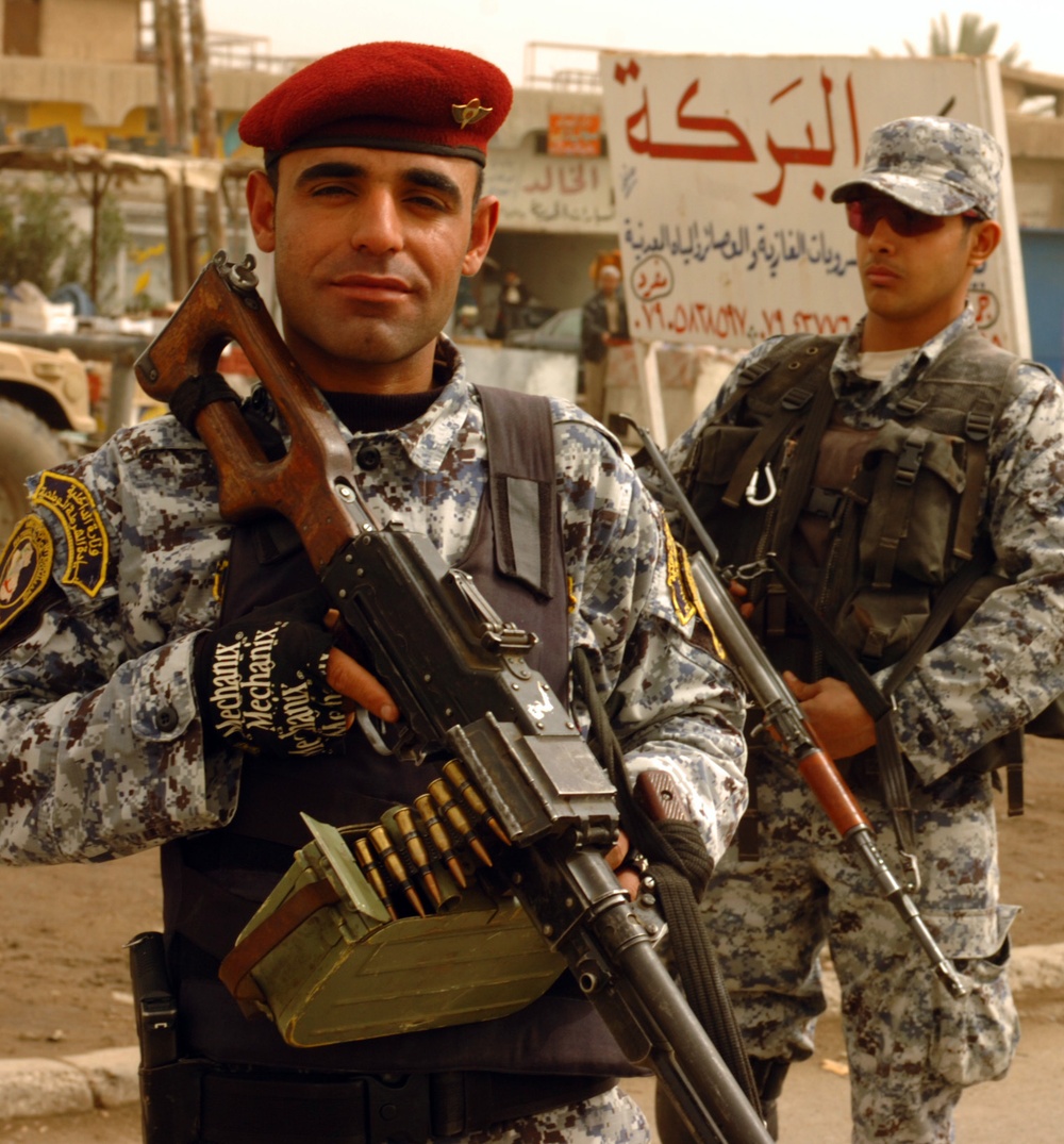 Iraqi National Police secure Khadra