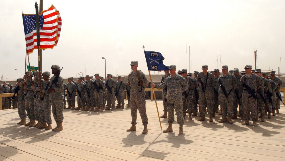Oklahoma National Guard unit assumes base security at Bucca