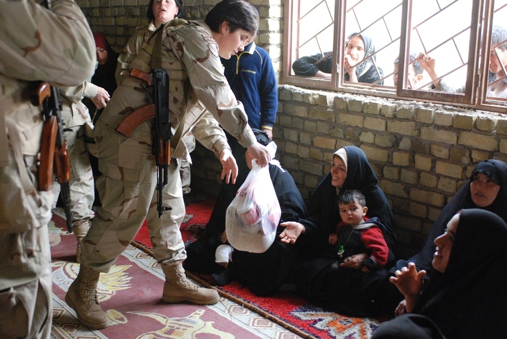 Georgians provide medical services, humanitarian assistance