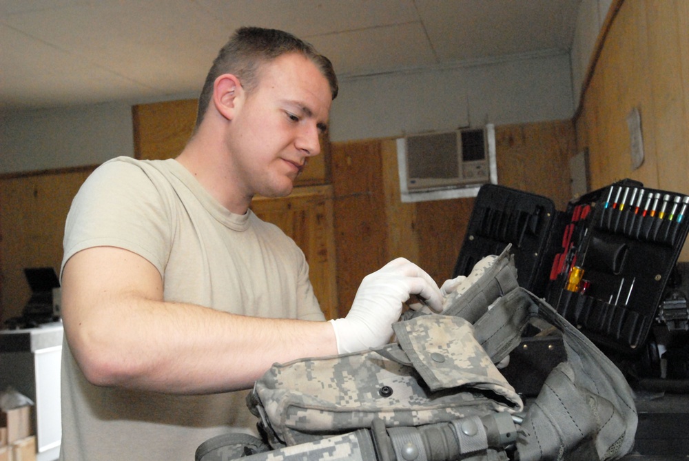 Flight equipment maintainers make right adjustments