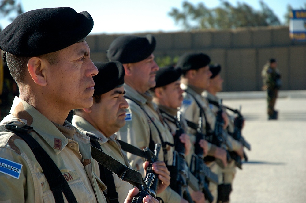 El Savador's Cuscatllan Battalion Welcomes Its Newest Rotation