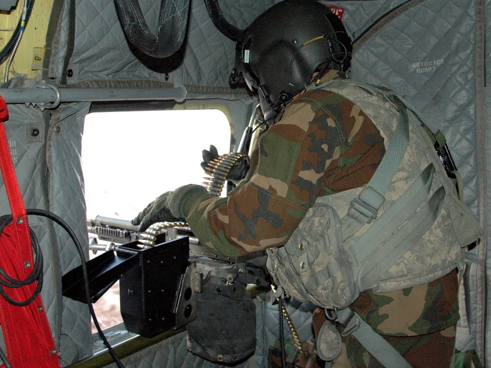 Aerial gunnery tackles CAJMTC