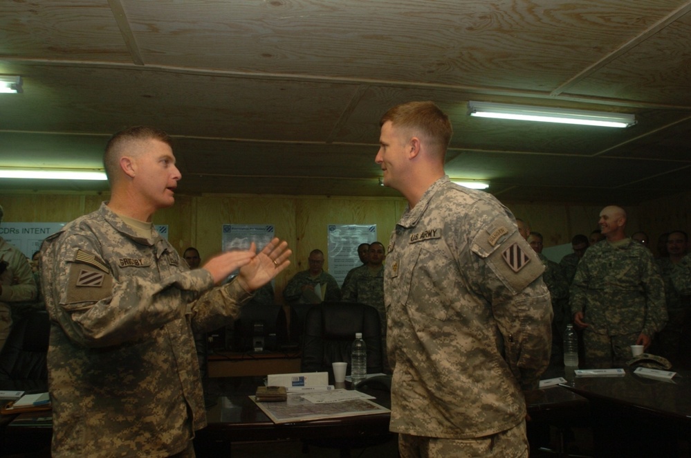 DVIDS - Images - 3 BCT Soldiers Receive Awards and Promotions [Image 5 ...