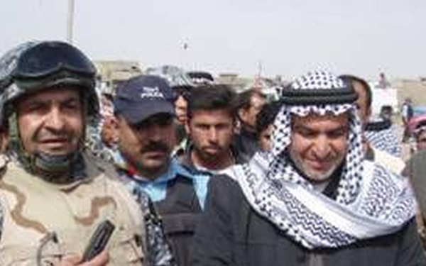 Citizens of Salman Pak, al Lej celebrate reopening of al Lej road, Checkpoint 600