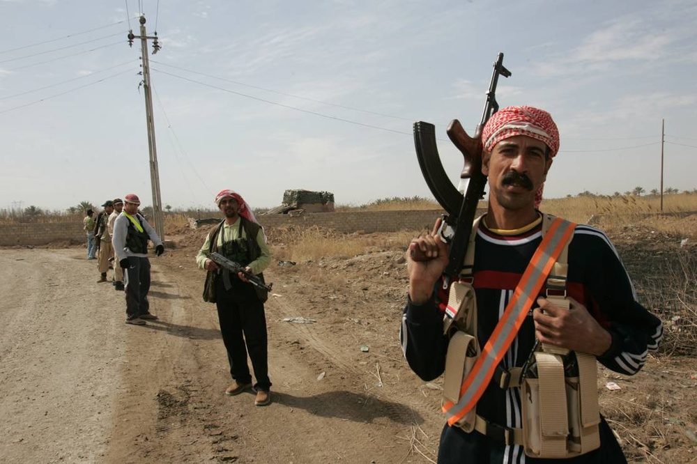 Citizens of Salman Pak, al Lej celebrate reopening of al Lej road, Checkpoint 600