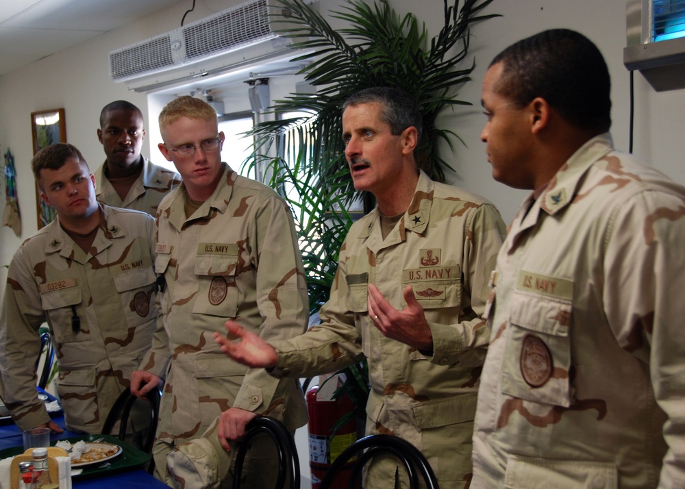 Expeditionary Combat Commander Impressed by Guantanamo Sailors