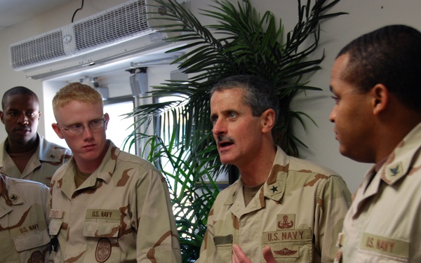 Expeditionary Combat Commander Impressed by Guantanamo Sailors