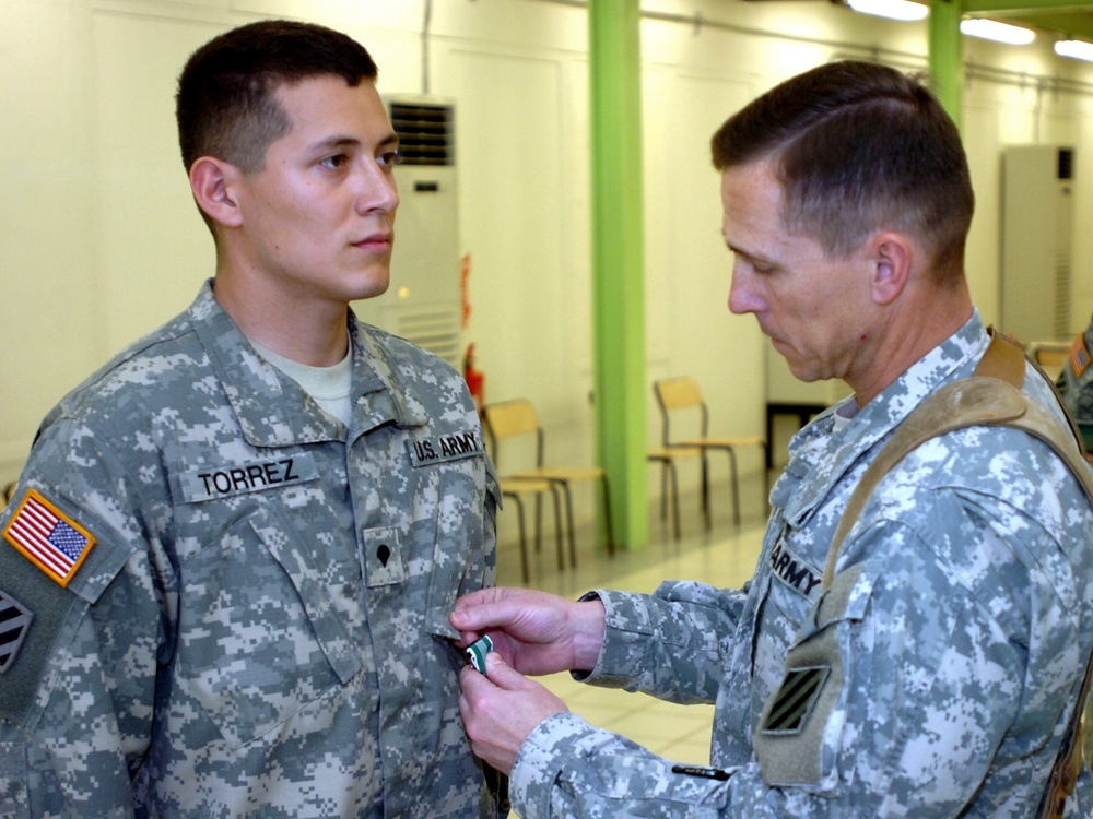 CAB Names Soldier, NCO of the Quarter