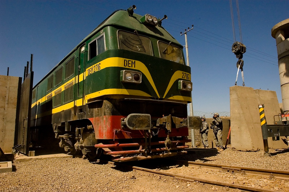 Taji rail lines open for first time since start of war