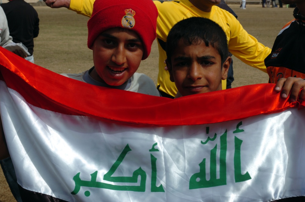 Iraqi Youth Soccer Players Come Together During Soccer Tournament in Baghdad