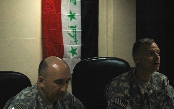 Former Fort Polk commanding general visits Patriots in Baghdad
