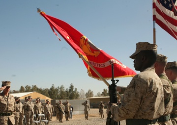 Transfer of Authority in Camp Fallujah