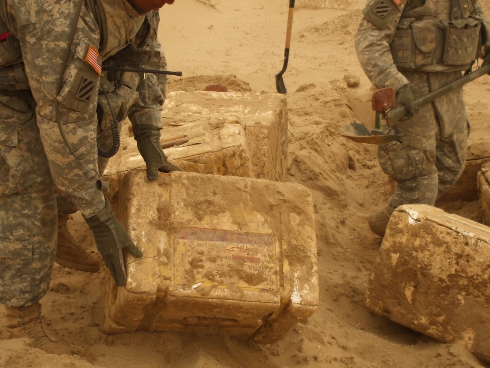 Weapon cache found near Babbahhani