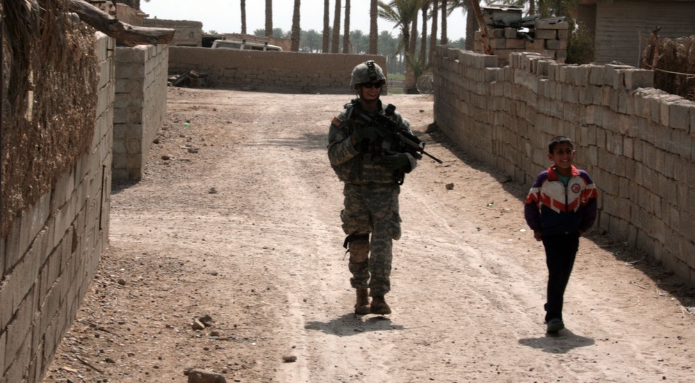 Wolfhounds continue to secure Taji for Iraq's future leaders