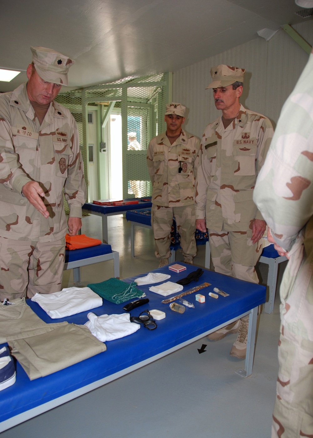 Expeditionary Combat Commander Impressed by Guantanamo Sailors
