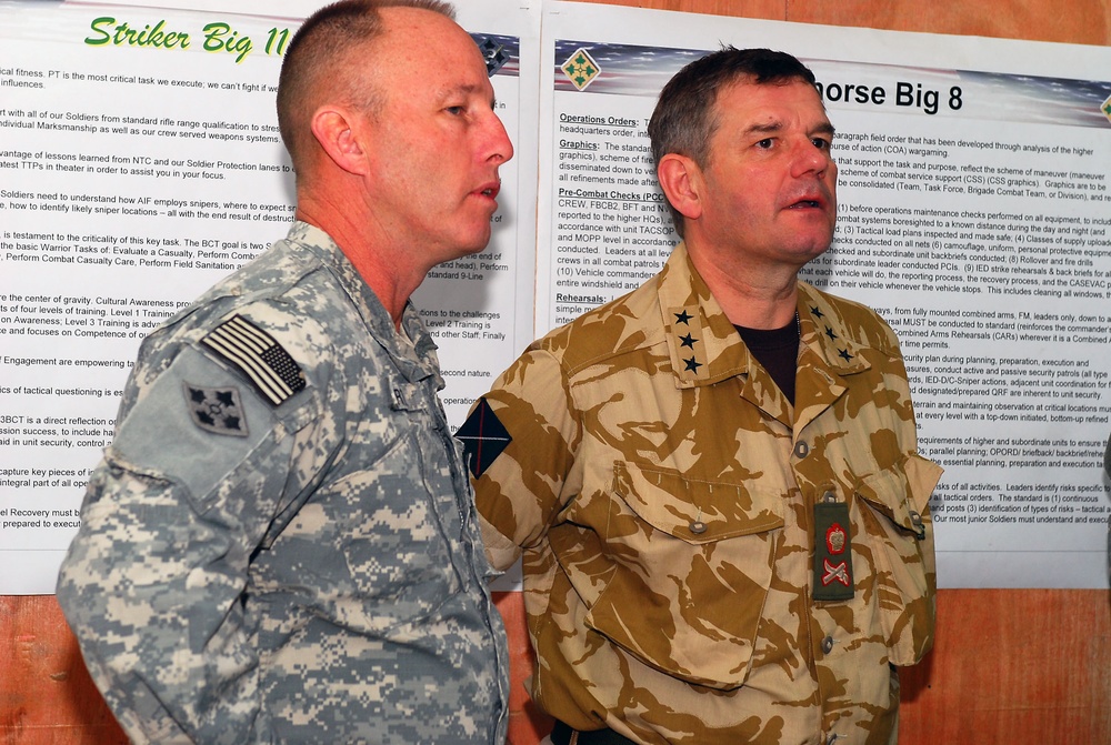 MNF-I deputy CG visits Striker Brigade