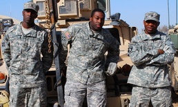 Rapper 'raps it up' during deployment