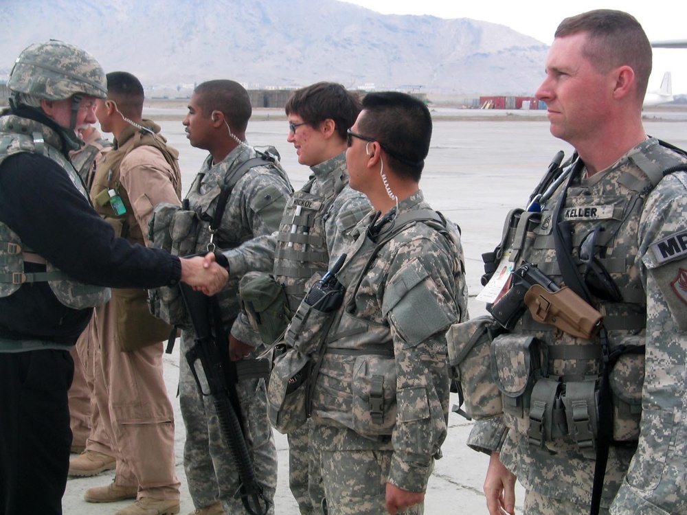 Top Army official travels to Saudi Arabia, Afghanistan to tackle family, contracting issues