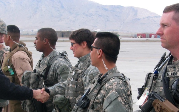 Top Army official travels to Saudi Arabia, Afghanistan to tackle family, contracting issues