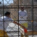 Detainees inside Camp Cropper