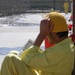 Detainees inside Camp Cropper