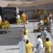 Detainees inside Camp Cropper
